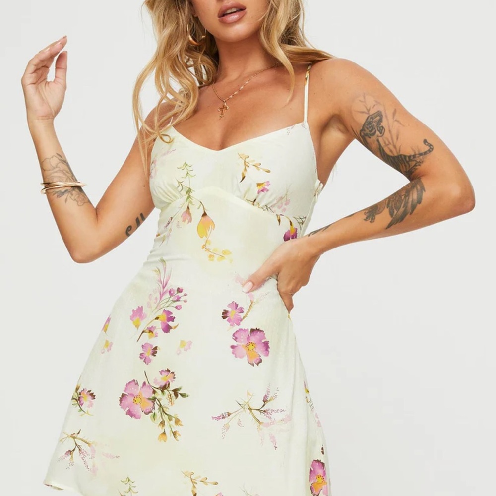 Floral Spaghetti Strap Dress